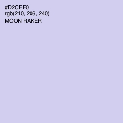 #D2CEF0 - Moon Raker Color Image